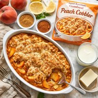 Al Bussell Peach Cobbler