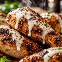 Alabama Bbq Chicken and White Sauce Grilled