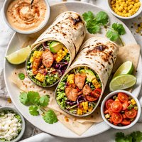 Alaska Salmon and Chipotle Wrap