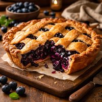 Alaskan Blueberry Pie