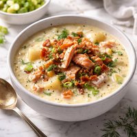 Alaskan Smoked Salmon Chowder