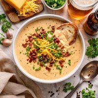 Ale and Cheddar Soup