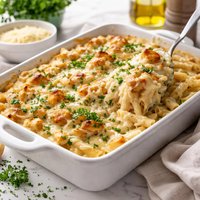 Alfredo Pasta Casserole