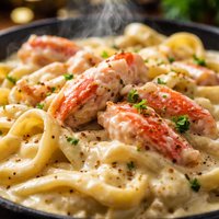 Alfredo Sauce with Crab Meat