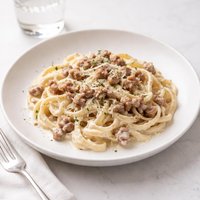 Alfredo Sauce with Italian Sausage