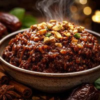 Algerian Date Pudding