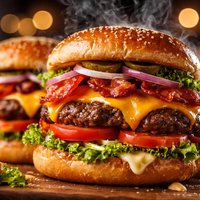 All American Loaded Burgers
