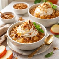 All Day Applesauce with Frozen Yogurt