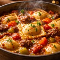 All Day Ravioli Stew