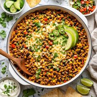 All in One Corn and Beef Dish