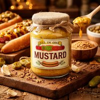 All in One Hot Dog Mustard