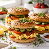 All the Frills Egg Sandwiches