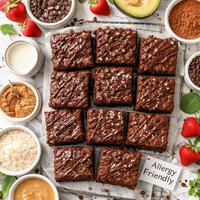 Allergy Friendly Double Chocolate Brownies