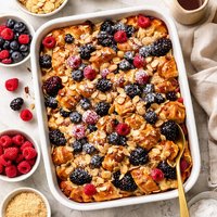 Almond Bread Pudding