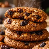 Almond Butter Raisin Cookies Vegan Gluten Free