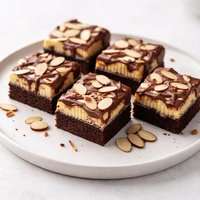 Almond Cheesecake Brownies