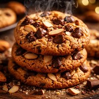 Almond Chocolate Chip Cookies