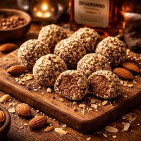 Almond Disaronno Truffles