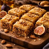 Almond Fig Baklava