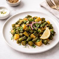 Aloo Bhindi Fry