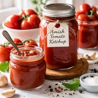 Amish Tomato Ketchup for Canning