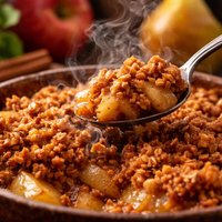 Apple and Pear Crumble