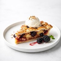 Apple Blackberry Pie