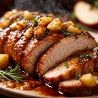 Apple Buttered Pork Loin