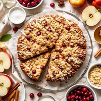 Apple Cranberry Coffee Cake