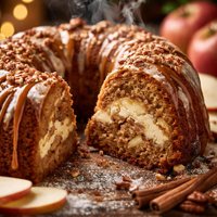Apple Cream Cheese Bundt Cake