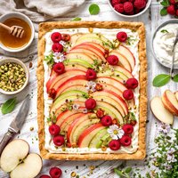 Apple Cream Party Tart