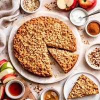 Apple Crumble Cake