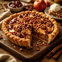 Apple Date and Pecan Pie