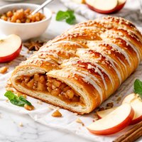 Apple Filled Coffee Braid