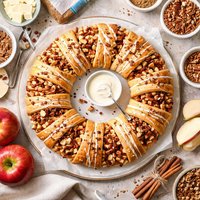 Apple Nut Ring Pampered Chef Copycat