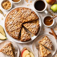 Apple Pear Coffee Cake