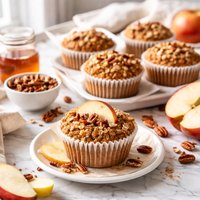 Apple Pecan Bran Muffins