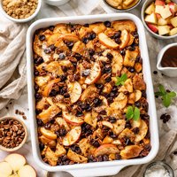 Apple Raisin French Toast Casserole