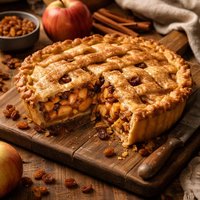 Apple Raisin Pie