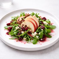 Apple Salad with Cranberry Vinaigrette