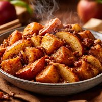 Apple Spiced Sweet Potatoes