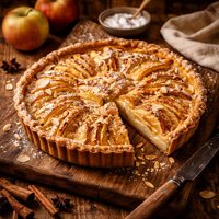 Apple Tart Normande