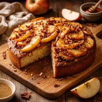 Apple Topped Cake