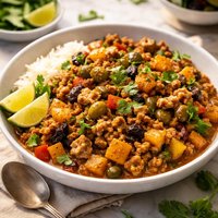 Apple Turkey Picadillo