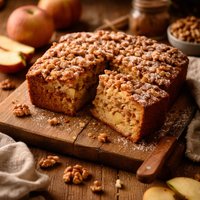 Apple Walnut Cake