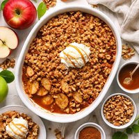 Apple Walnut Cobbler