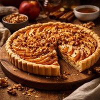Apple Walnut Tart