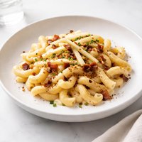 Apple White Cheddar and Gruyere Macaroni Cheese
