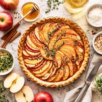 Apple Wine Tart