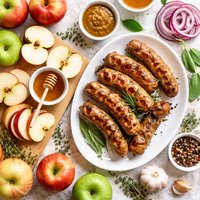Apples and Sausage